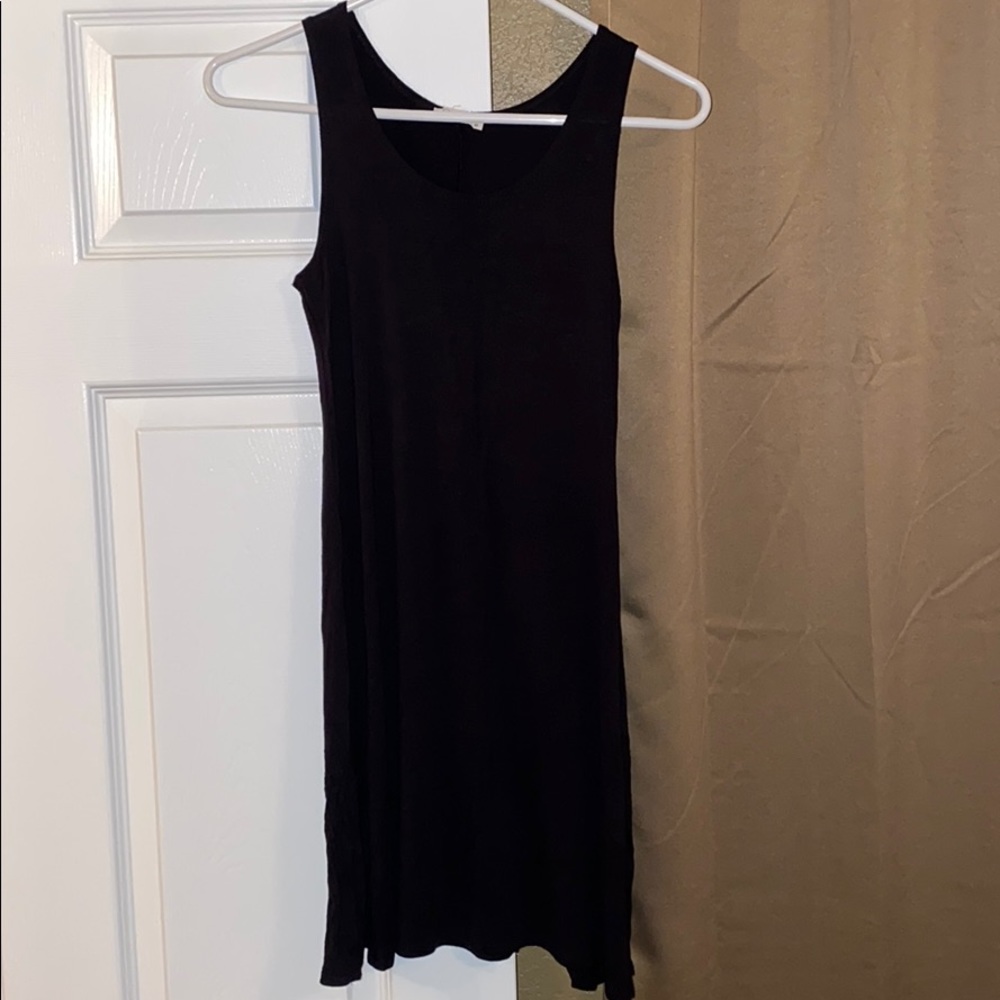 Black tunic dress